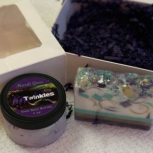 Handcrafted Twinkles Soap and Lotion Size O/S NIB